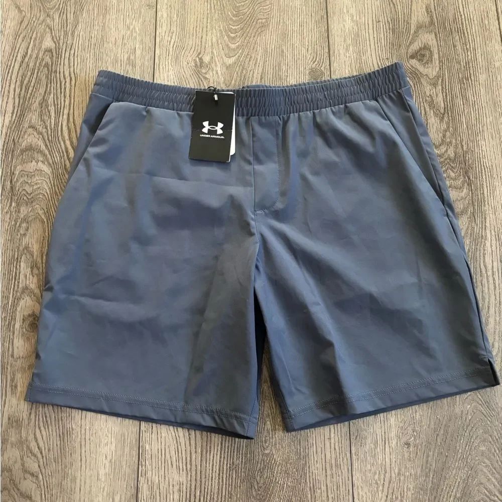 Under Armour Navy Blue Athletic Shorts